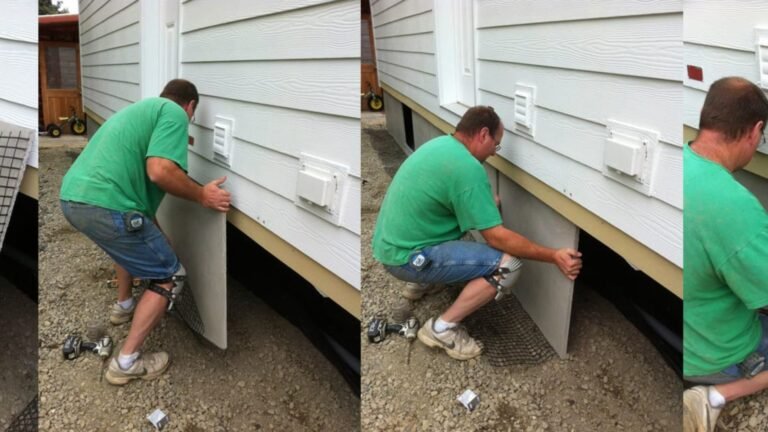 mobile home skirting