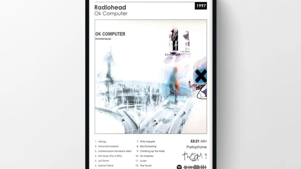 'ok computer' by radiohead