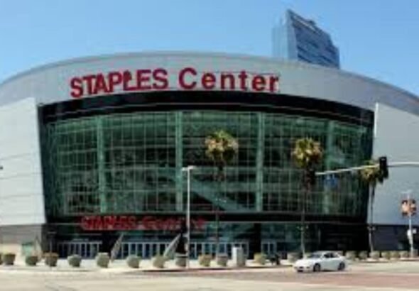 crypto.com arena staples center south figueroa street los angeles ca